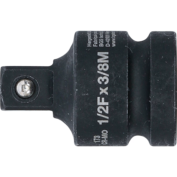 ADAPTADOR DE VASO DE IMPACTO | 1/2" - 3/8"