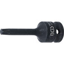 PONTA DE CHAVE DE CAIXA DE IMPACTO TORX T45 | 1/2" | 75 MM