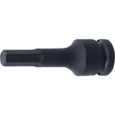 PONTA DE CHAVE DE CAIXA DE IMPACTO HEXAGONAL INTERIOR 10 MM | 1/2" | 75 MM