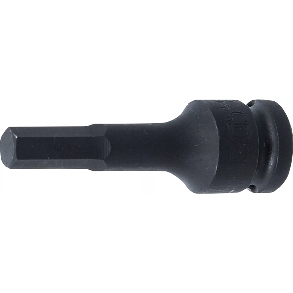 PUNTA DE VASO DE IMPACTO HEXAGONAL INTERIOR 10 MM | 1/2" | 75 MM