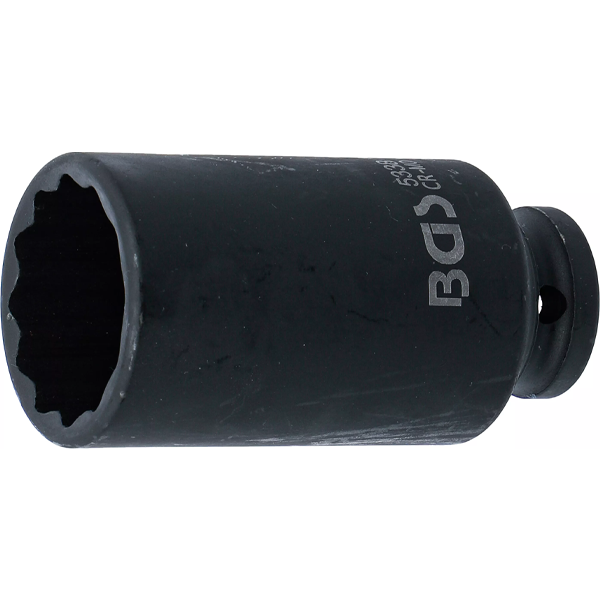 LLAVE DE VASO DE IMPACTO LARGA 12 CARAS | 1/2" | 32 MM