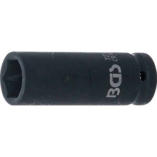 LLAVE DE VASO DE IMPACTO LARGA HEXAGONAL | 1/2" | 19 MM