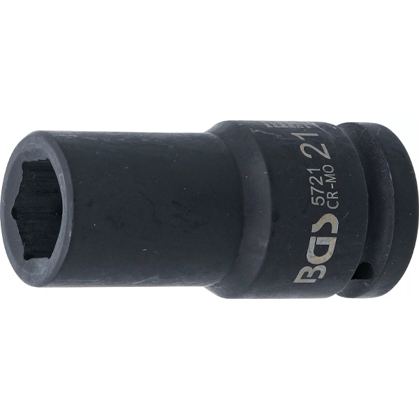 LLAVE DE VASO DE IMPACTO LARGA HEXAGONAL | 3/4" | 21 MM