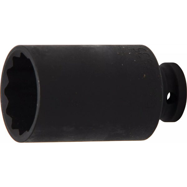 LLAVE DE VASO DE IMPACTO LARGA 12 CARAS | 1/2" | 35 MM