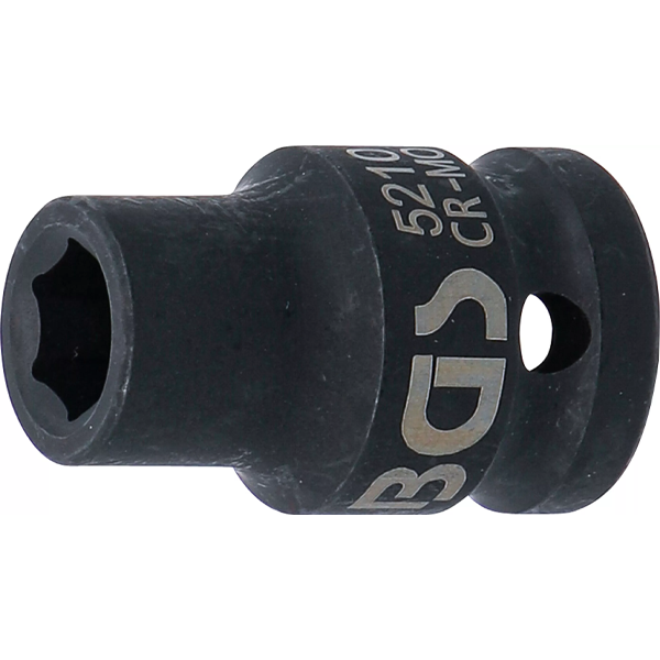 LLAVE DE VASO DE IMPACTO HEXAGONAL | 1/2" | 10 MM