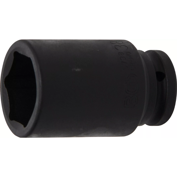 LLAVE DE VASO DE IMPACTO LARGA HEXAGONAL | 3/4" | 38 MM