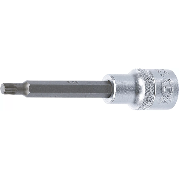 PUNTA DE VASO LARGA XZN M6 | 1/2" | 100 MM**