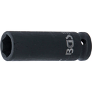 LLAVE DE VASO DE IMPACTO LARGA HEXAGONAL | 1/2" | 17 MM