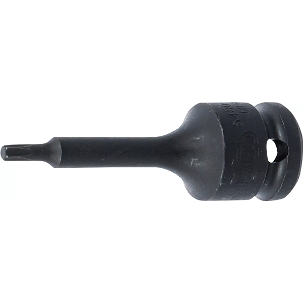 PUNTA DE VASO DE IMPACTO TORX T25 | 1/2" | 75 MM