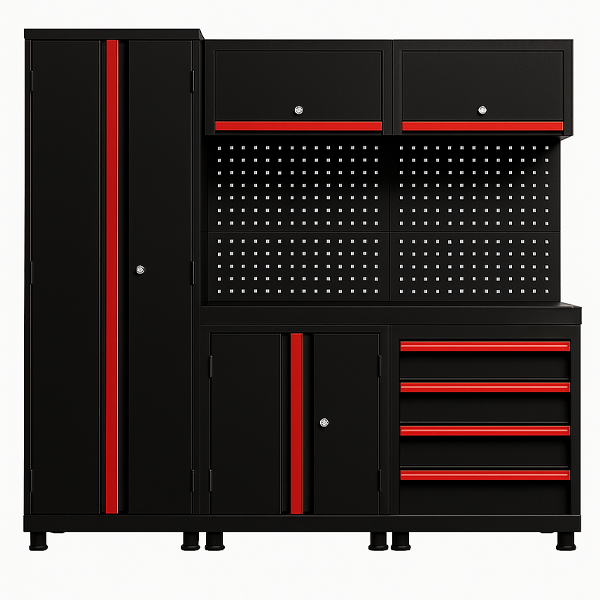 CONJUNTO MUEBLES / ARMARIOS PARA TALLER