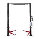 ELEVADOR AUTOMÁTICO DE DOS COLUMNAS CON VIGA SUPERIOR 4 T 400 V