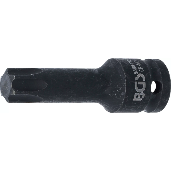 PUNTA DE VASO DE IMPACTO TORX T70 | 1/2" | 75 MM