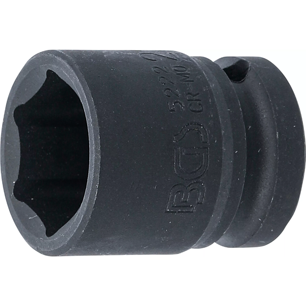 LLAVE DE VASO DE IMPACTO HEXAGONAL | 1/2" | 22 MM