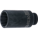 LLAVE DE VASO DE IMPACTO LARGA 12 CARAS | 1/2" | 30 MM
