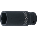 LLAVE DE VASO DE IMPACTO LARGA HEXAGONAL | 1/2" | 24 MM