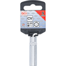 CHAVE DE CAIXA LONGA SEXTAVADA | 1/4" | 9 MM