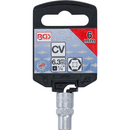 CHAVE DE BOCA SEXTAVADA | 1/4" | 6 MM