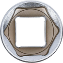 LLAVE DE VASO HEXAGONAL | 1/2" | 21 MM