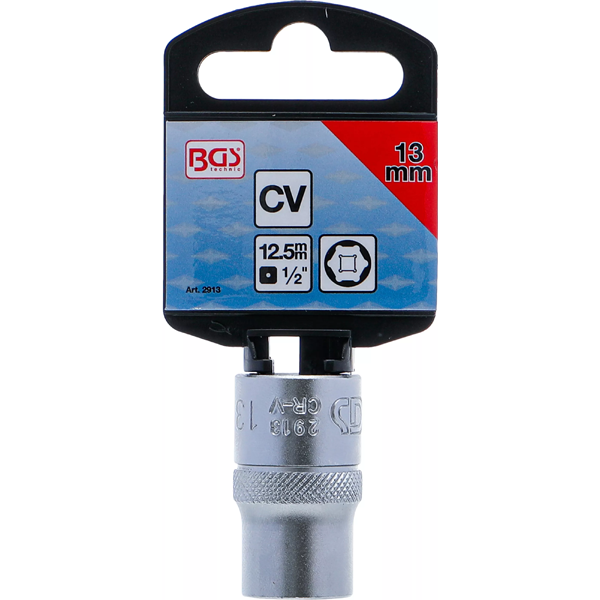 LLAVE DE VASO HEXAGONAL | 1/2" | 13 MM