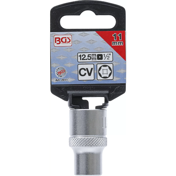 LLAVE DE VASO HEXAGONAL | 1/2" | 11 MM