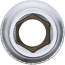 LLAVE DE VASO LARGA HEXAGONAL | 1/2" | 11 MM