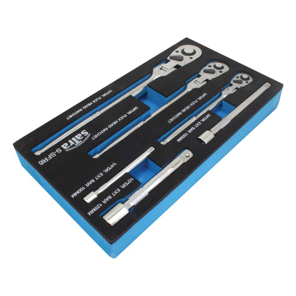 JUEGO DE CARRACAS ARTICULADAS – 3 PIEZAS 1/4" 3/8" 1/2"