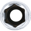 CHAVE DE CAIXA LONGA SEXTAVADA | 1/4" | 9 MM