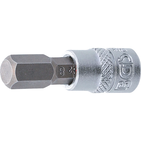 PUNTA DE VASO HEXAGONAL INTERIOR 8 MM | 1/4"