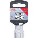 CHAVE DE CAIXA SEXTAVADA | 3/8" | 17 MM