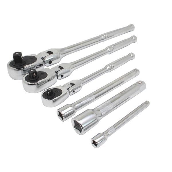 JUEGO DE CARRACAS ARTICULADAS – 3 PIEZAS 1/4" 3/8" 1/2"