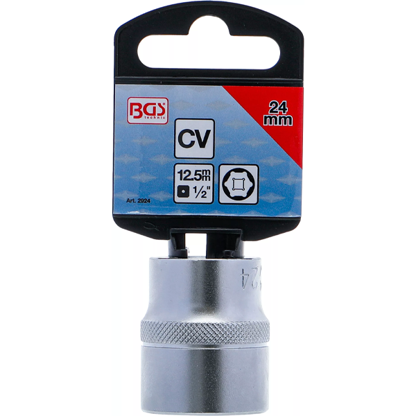 LLAVE DE VASO HEXAGONAL | 1/2" | 24 MM