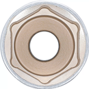 LLAVE DE VASO LARGA HEXAGONAL | 1/2" | 27 MM