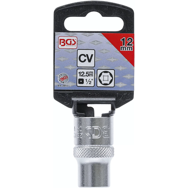 LLAVE DE VASO HEXAGONAL | 1/2" | 12 MM