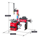 DESMONTADORA + EQUILIBRADORA DE PNEUS SEMIAUTOMÁTICA