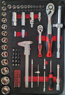 MALETA HERRAMIENTAS ALUMINIO CON RUEDAS [150 PIEZAS]