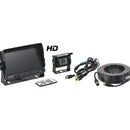 CAMARA / PANTALLA MARCHA ATRAS 12/24V + CABLE 15 METROS