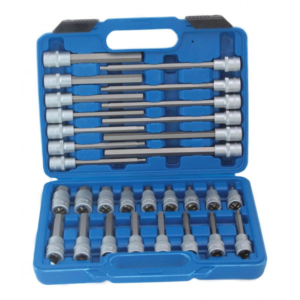 ESTUCHE DE PUNTAS PARA TORNILLOS HEXAGONALES 30 PIEZAS