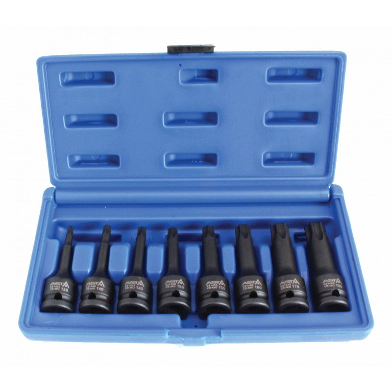 SET PUNTAS DE IMPACTO TORX DE 1/2" [8 PUNTAS]