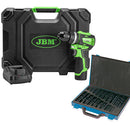 PACK TALADRO JBM + 170 BROCAS HSS