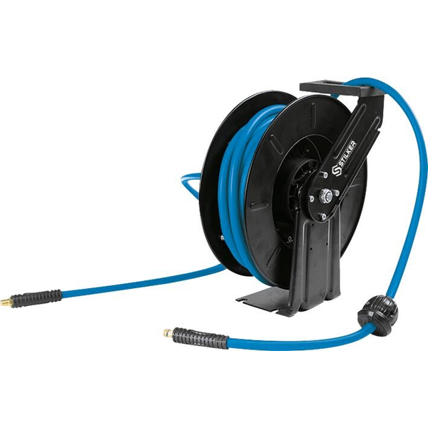 CARRETE DE MANGUERA DE AIRE 20M + 1,5M