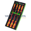 SET DESTORNILLADORES AISLADOS VDE [8 UND]