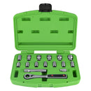 ESTUCHE CON VASOS PARA ESPÁRRAGOS 17 PIEZAS