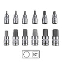 SET PUNTAS 1/2" PUNTA HEXAGONAL [12 PIEZAS]