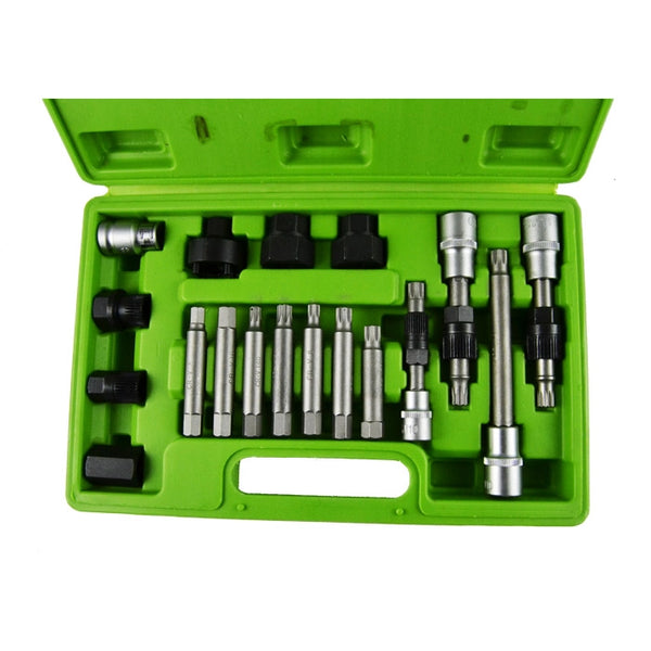 JUEGO DE EXTRACTOR POLEAS DE 18 PIEZAS