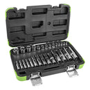 ESTOJO 28 CHAVES DE CAIXA TORX [CURTAS E LONGAS]