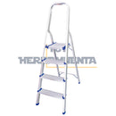 ESCALERA DE ALUMINIO CON [4 PELDAÑOS]