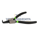 ALICATE SEEGER PARA EXTERIORES CON BOCA CURVA 7" 180MM