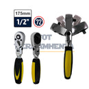 CARRACA DE 72 DIENTES ARTICULADA 1/2" 175MM