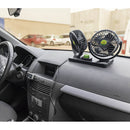 VENTILADOR DE COCHE DOBLE 4" - 24V