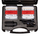 KIT MAGNÉTICO 2 FAROLINS LED SEM FIOS
